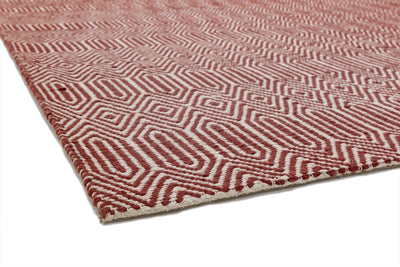 Laagpolig vloerkleed Easy Living Sloan Marsala