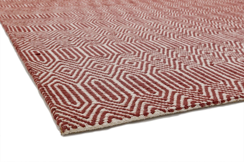 Laagpolig vloerkleed Easy Living Sloan Marsala