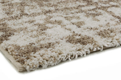 Laagpolig vloerkleed Easy Living Dream Brown Cream