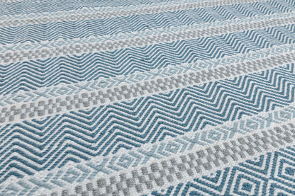 Vloerkleed Easy Living Boardwalk Blue Multi