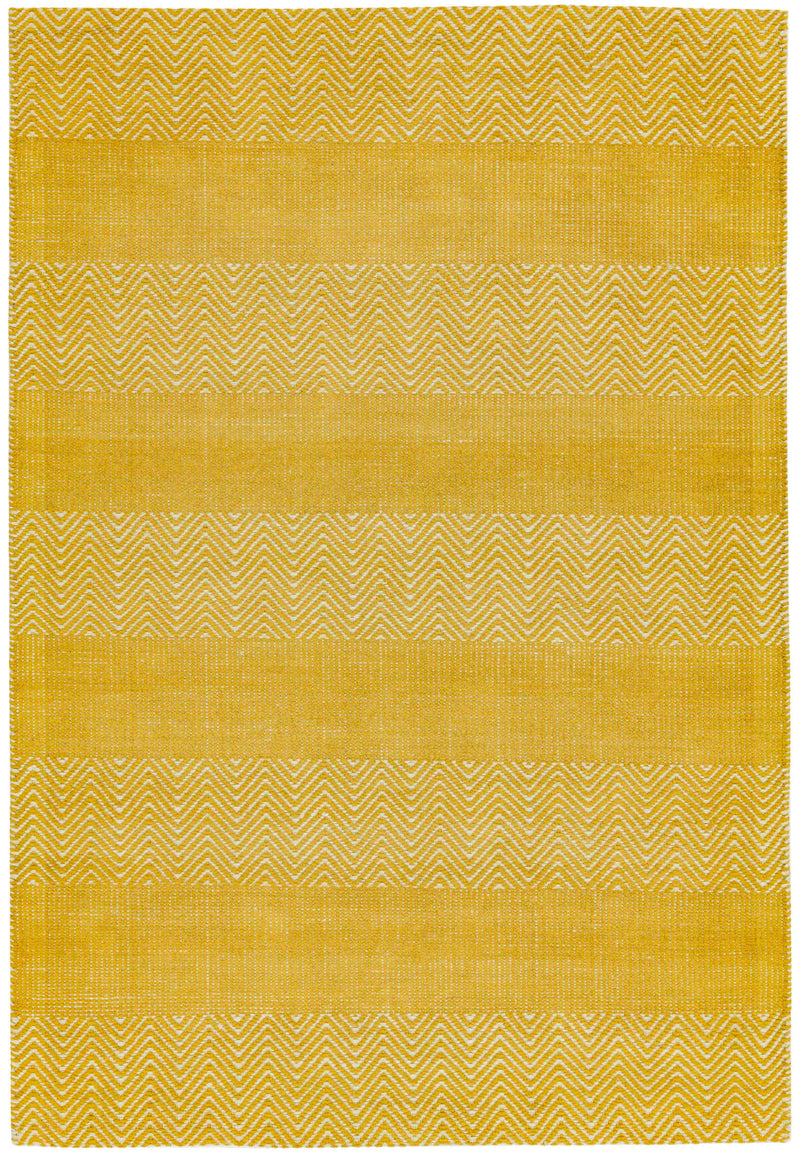 Laagpolig vloerkleed Easy Living Ives Yellow