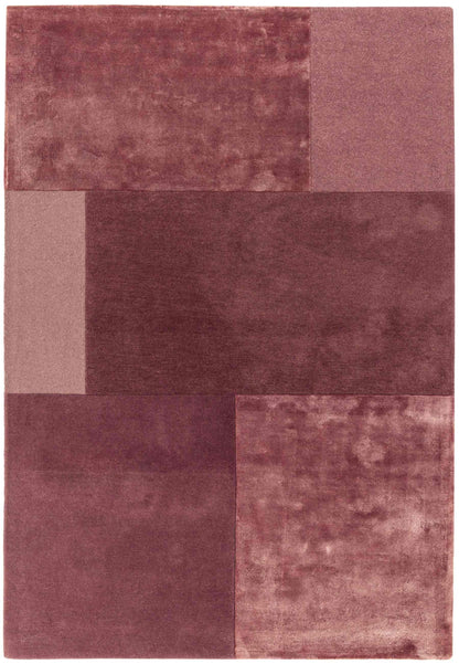 Laagpolig vloerkleed Easy Living Tate Tonal Textures Rug Pink