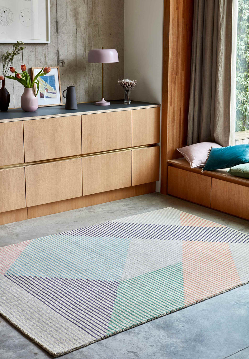 Laagpolig vloerkleed Easy Living dash Rug da01 Pastel Multi