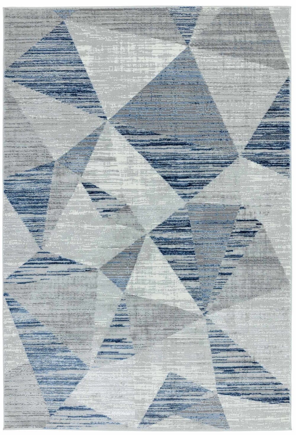 Laagpolig vloerkleed Easy Living Orion or014 Block Blue
