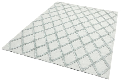 Laagpolig vloerkleed Rugestiq Dixon Silver Diamond
