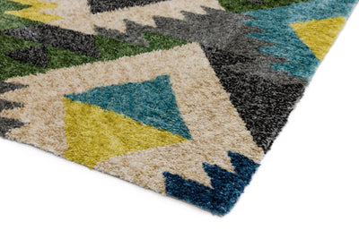 Hoogpolig vloerkleed Easy Living Gala Rug GA02 Diamond Multi