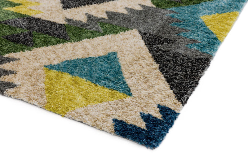 Hoogpolig vloerkleed Easy Living Gala Rug GA02 Diamond Multi