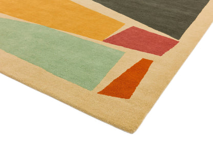 Laagpolig vloerkleed Easy Living Reef Shapes Multi