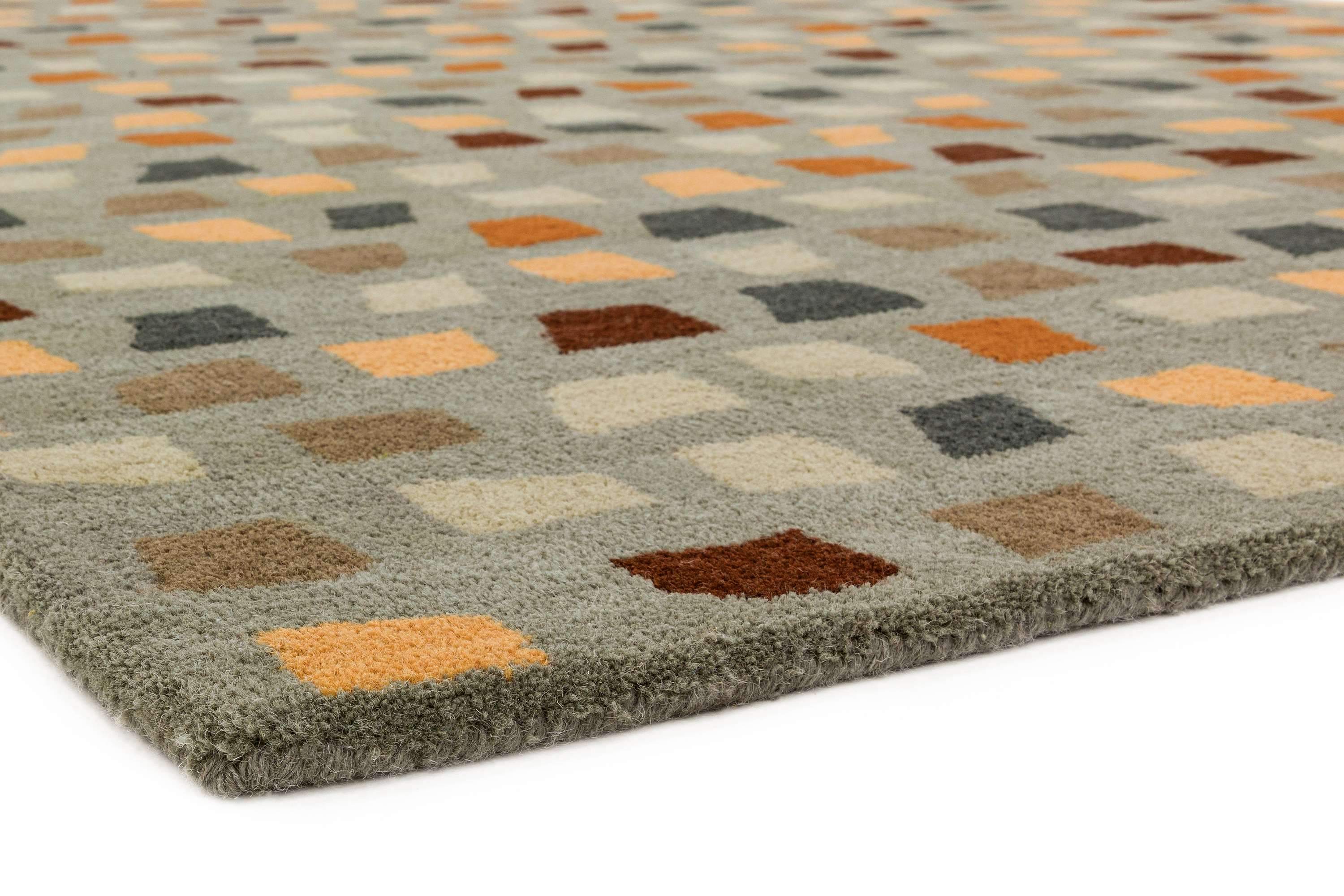 Laagpolig vloerkleed Easy Living Reef Pixel Grey Multi