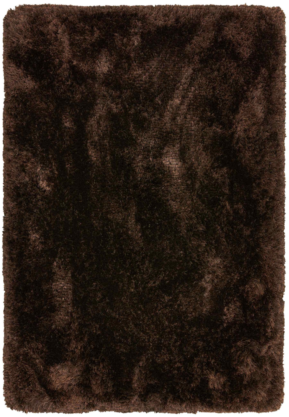 Hoogpolig vloerkleed Easy Living Plush Rug Dark Chocolate