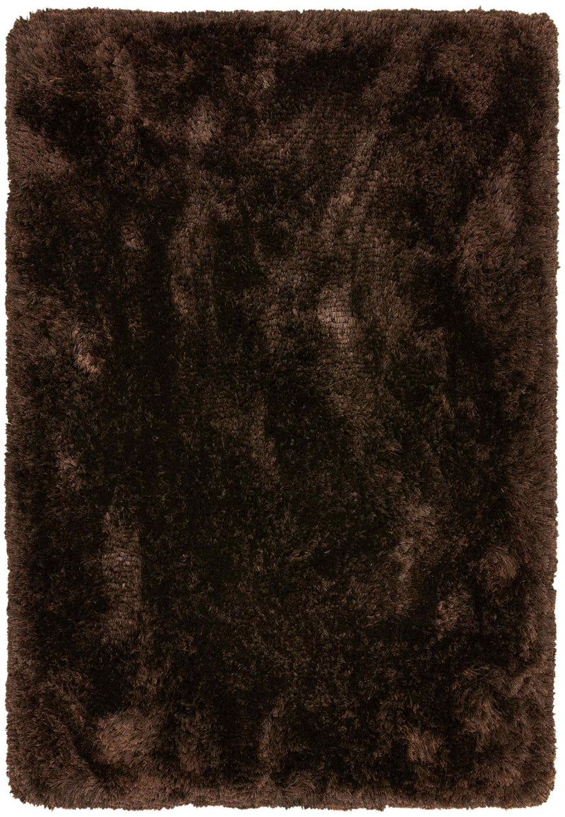 Hoogpolig vloerkleed Easy Living Plush Rug Dark Chocolate