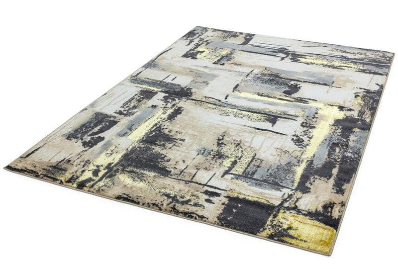 Laagpolig vloerkleed Easy Living Orion or03 Decor Yellow