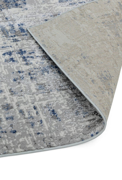 Laagpolig vloerkleed Easy Living Orion or04 Abstract Blue