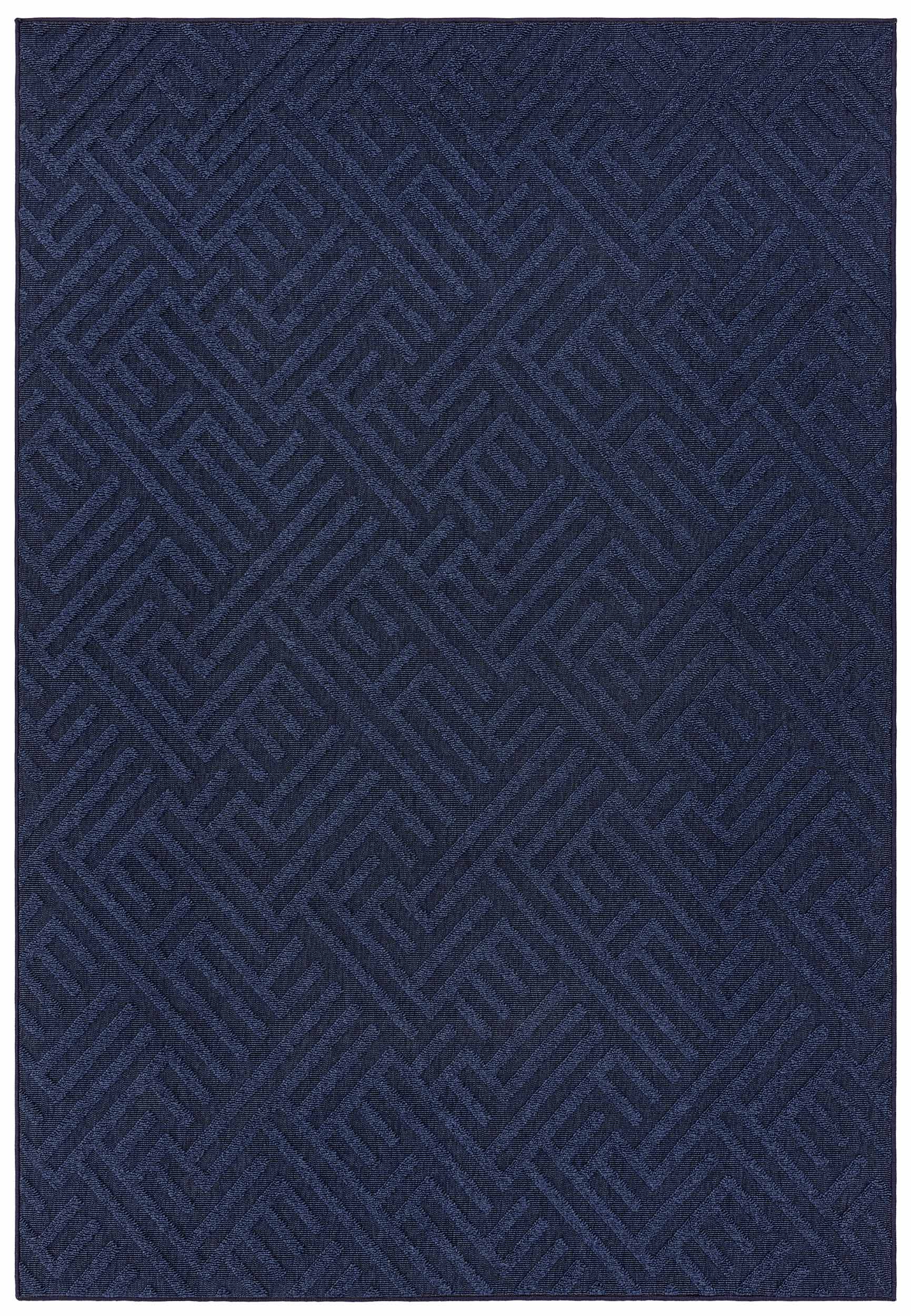 Vloerkleed Easy Living Antibes Blue Linear