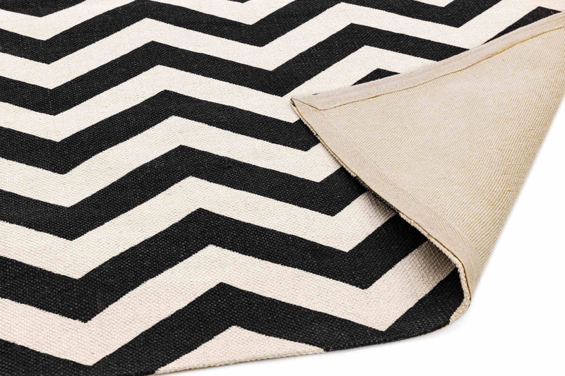 Laagpolig vloerkleed Easy Living Onix Rug 13 Zig Zag Mono