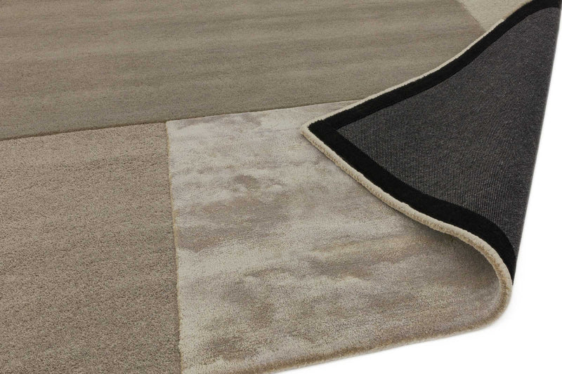 Laagpolig vloerkleed Easy Living Tate Tonal Textures Rug Smoke