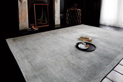 Laagpolig vloerkleed Easy Living Reko Rug Silver