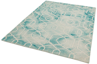 Laagpolig vloerkleed Easy Living Fresco Rug Aqua