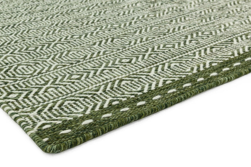 Laagpolig vloerkleed Easy Living Knox Green