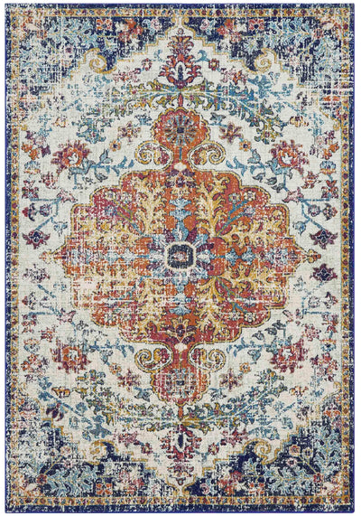 Laagpolig vloerkleed Easy Living Nova Medallion Multi