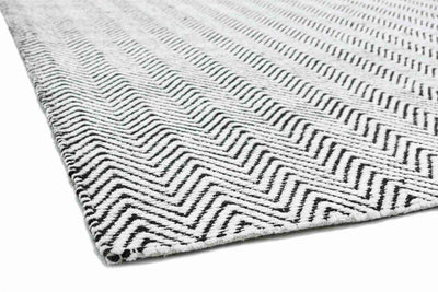 Laagpolig vloerkleed Easy Living Ives Black White