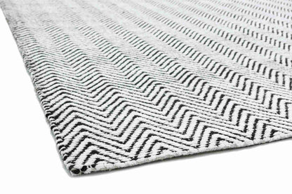 Laagpolig vloerkleed Easy Living Ives Black White