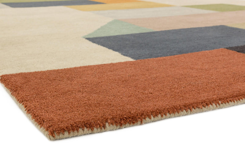Laagpolig vloerkleed Easy Living Reef modern Multi