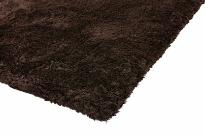 Hoogpolig vloerkleed Easy Living Plush Rug Dark Chocolate