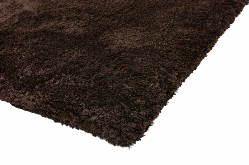 Hoogpolig vloerkleed Easy Living Plush Rug Dark Chocolate