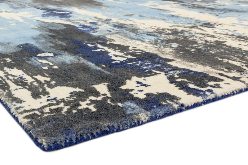 Laagpolig vloerkleed Easy Living Saturn Rug Blue