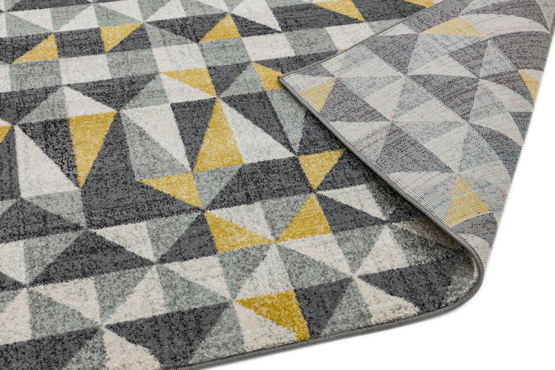 Laagpolig vloerkleed Easy Living Nova Flag Yellow