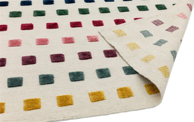 Laagpolig vloerkleed Easy Living Theo Jewel Squares