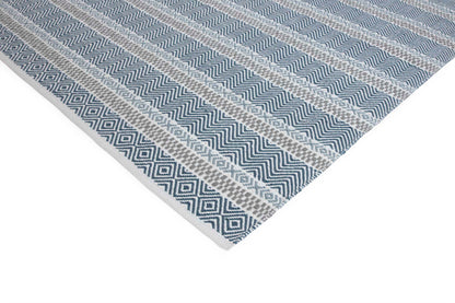 Vloerkleed Easy Living Boardwalk Blue Multi