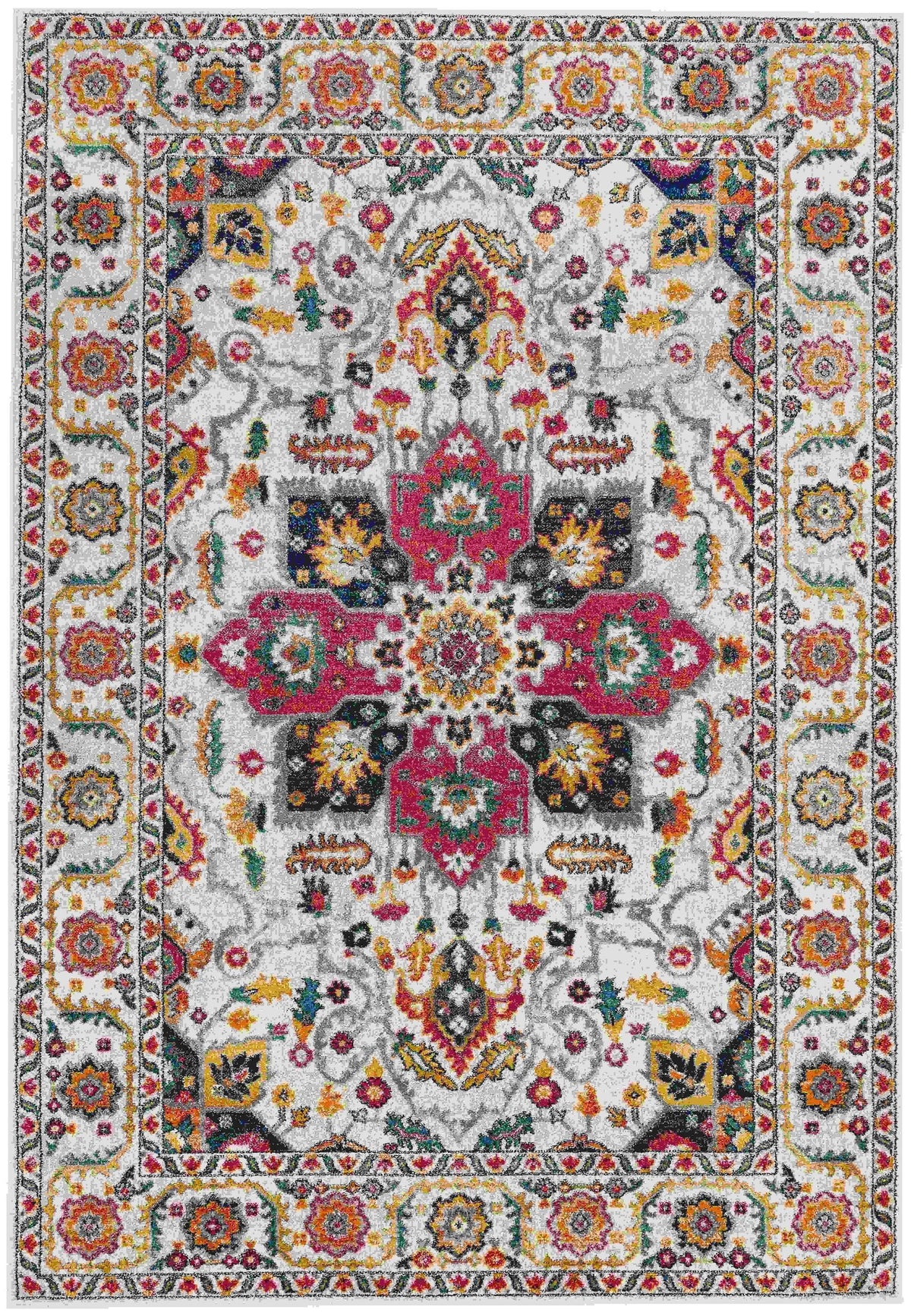 Laagpolig vloerkleed Easy Living Nova Persian White Multi