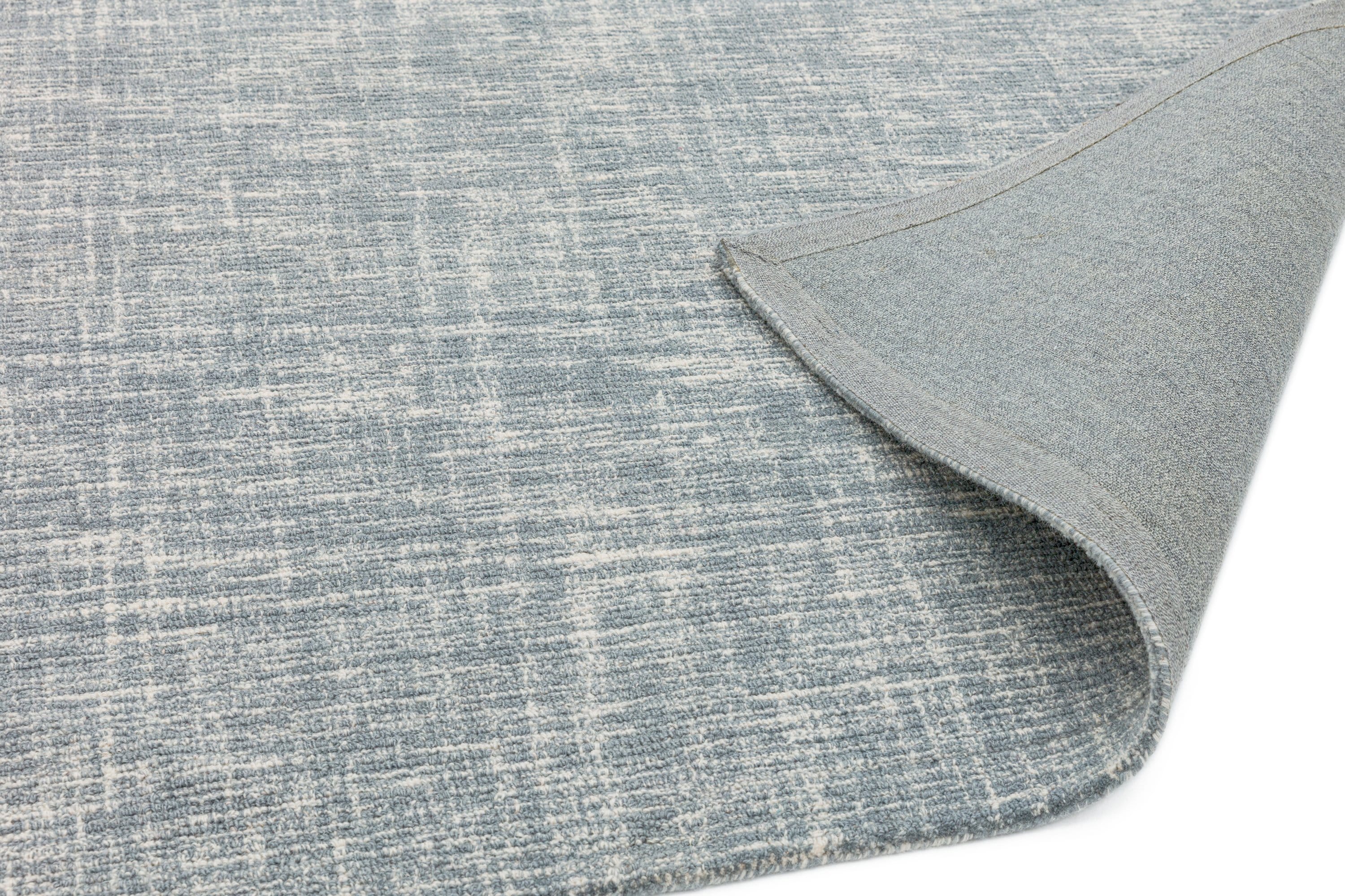 Laagpolig vloerkleed Easy Living Tweed Rug Silver