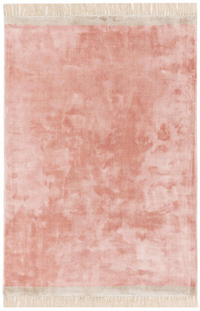 Laagpolig vloerkleed Easy Living Elgin Rug Pink Slver Border