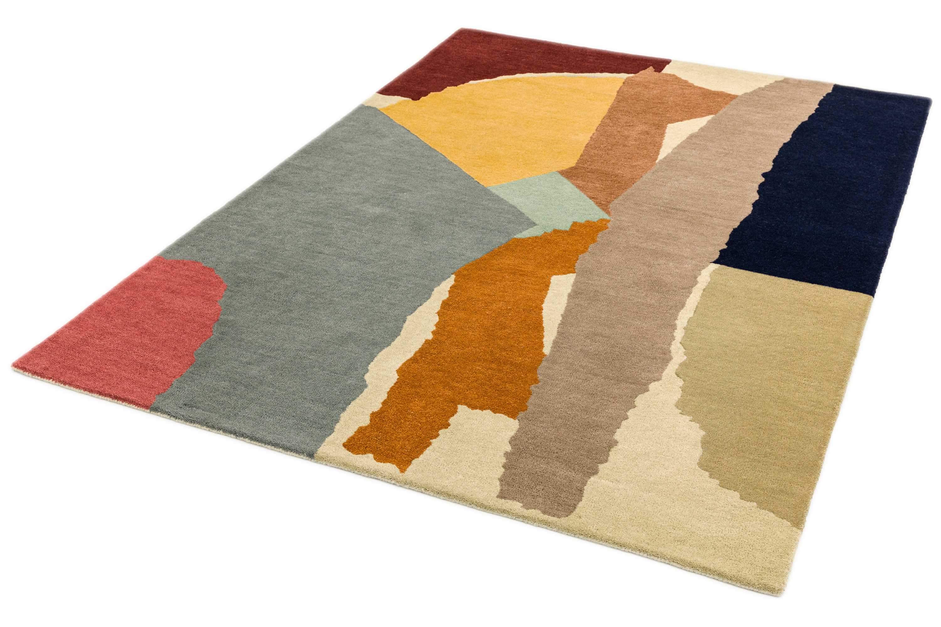 Laagpolig vloerkleed Easy Living Reef Abstract Multi