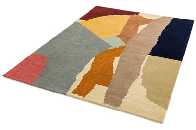 Laagpolig vloerkleed Easy Living Reef Abstract Multi