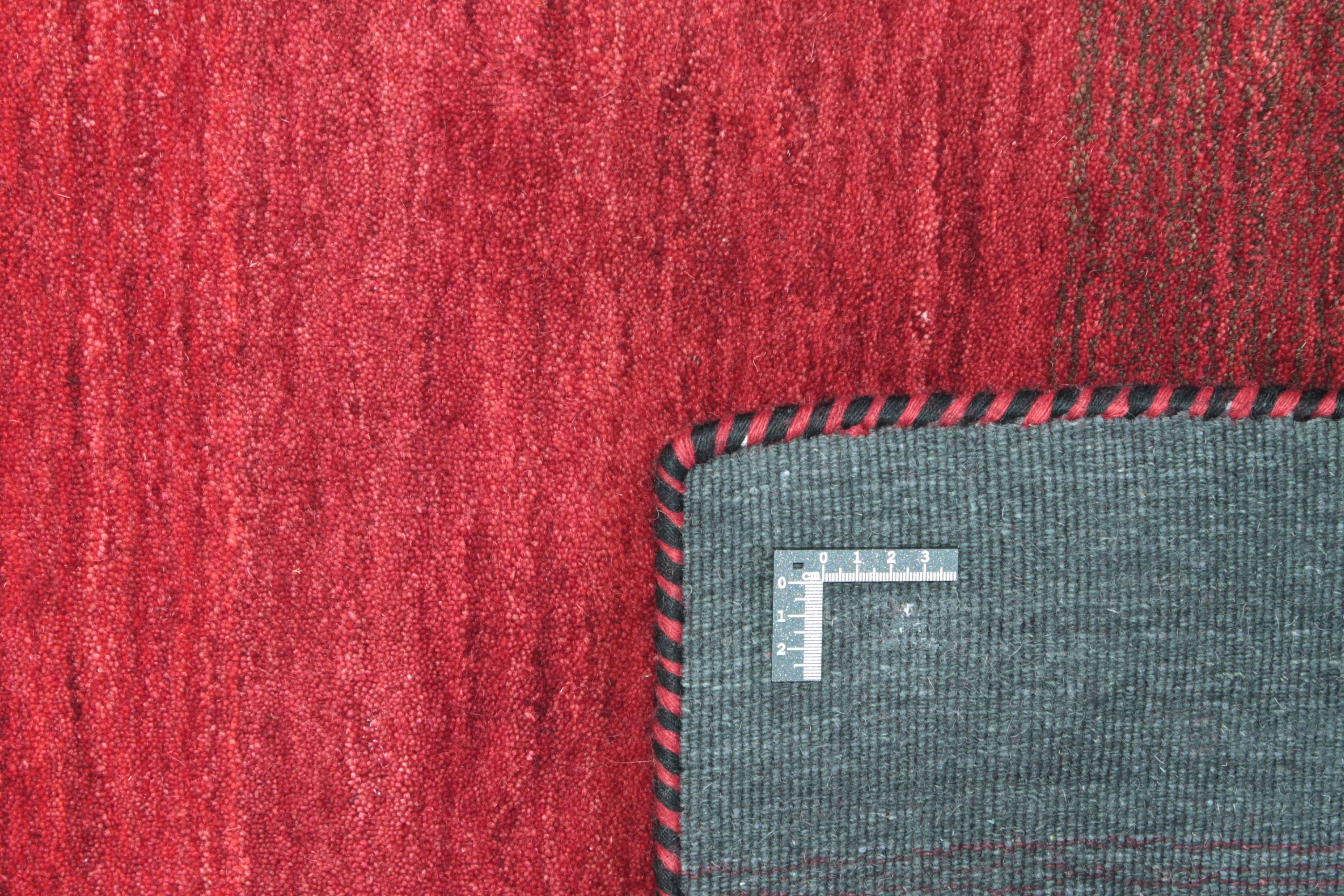 Laagpolig vloerkleed MOMO Rugs Panorama Black Red