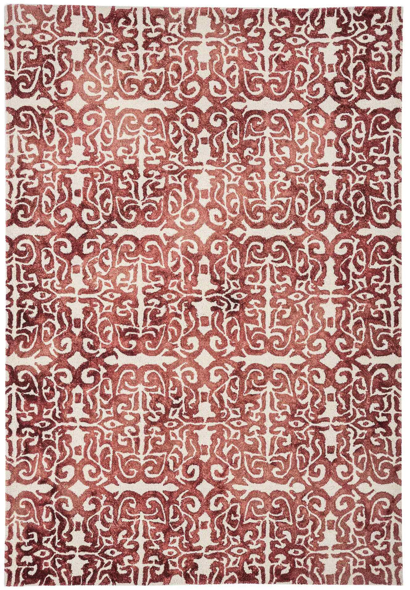 Laagpolig vloerkleed Easy Living Fresco Rug Red
