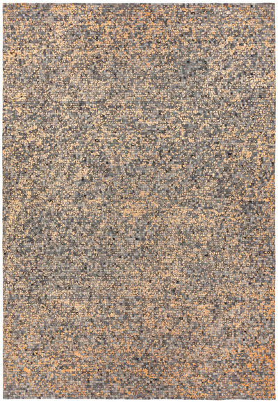 Laagpolig vloerkleed Easy Living Elona Mosaic Cowhide Grey