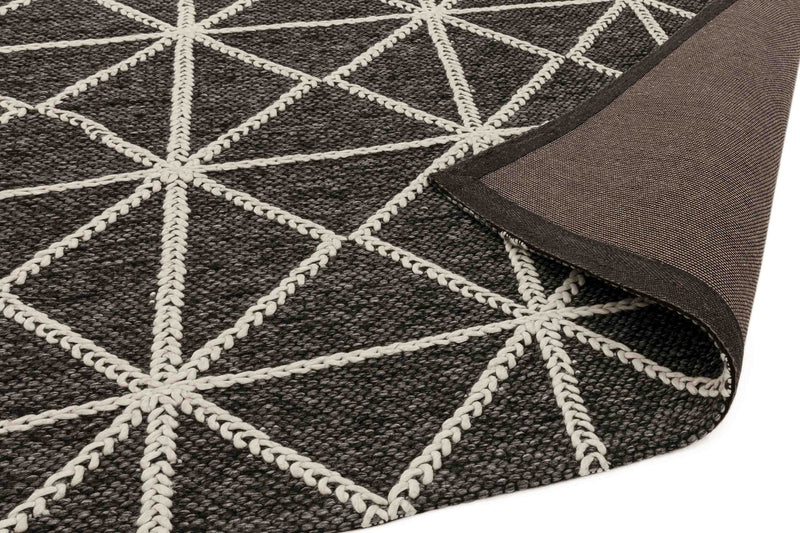Laagpolig vloerkleed Easy Living Prism Rug Silver