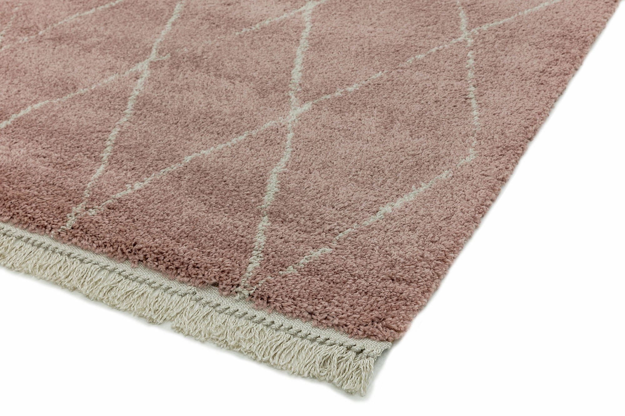 Berber vloerkleed Easy Living Rocco Pink Diamond