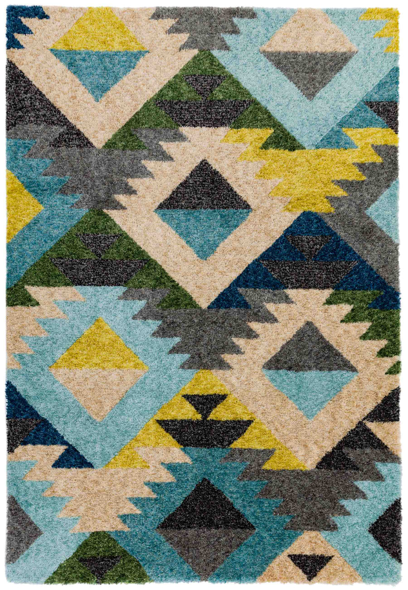 Hoogpolig vloerkleed Easy Living Gala Rug GA02 Diamond Multi