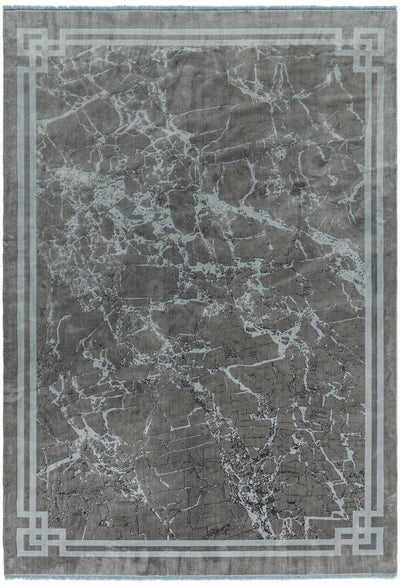 Laagpolig vloerkleed Easy Living Zehraya Silver Border
