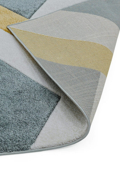 Laagpolig vloerkleed Easy Living Sketch Linear Grey Multi