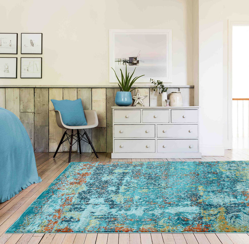 Laagpolig vloerkleed Easy Living Amelie am10 Vintage