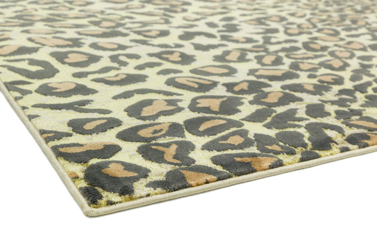 Laagpolig vloerkleed Easy Living Quantum Leopard