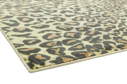 Laagpolig vloerkleed Easy Living Quantum Leopard