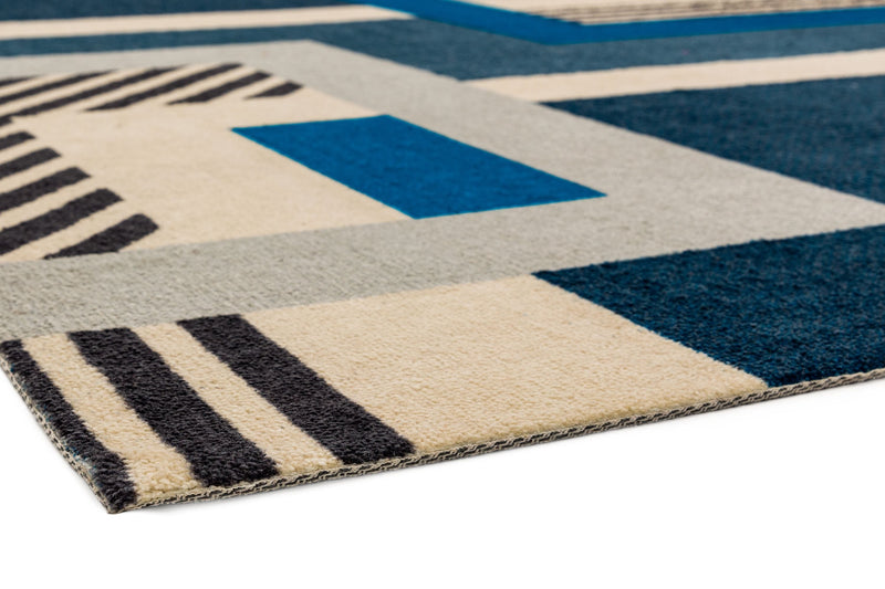 Laagpolig vloerkleed Easy Living Riley Rug rl01 Blue